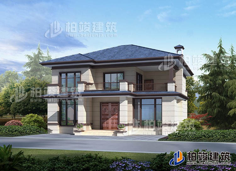 農(nóng)村二層小別墅設(shè)計(jì)圖，新中式風(fēng)格，這才是實(shí)用的好房！