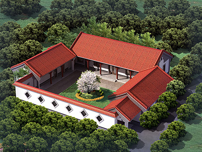 農(nóng)村自建三合院，這樣一棟三合院全村沒有人比你更有氣場！