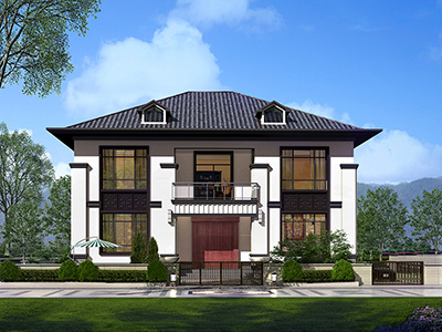農(nóng)村別墅的設(shè)計(jì)圖紙和效果圖，美麗家園。