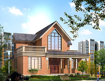 自建房設(shè)計(jì)圖紙，這般氣質(zhì)的房子建棟在老家，面子里子都有了