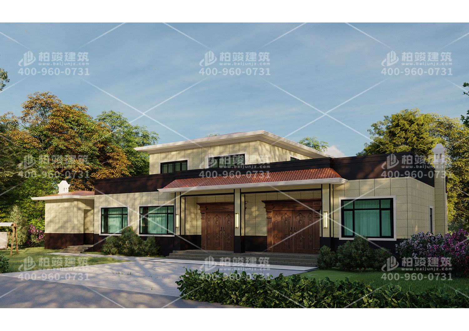 農(nóng)村小別墅設(shè)計(jì)圖，按您喜歡的風(fēng)格來設(shè)計(jì)。