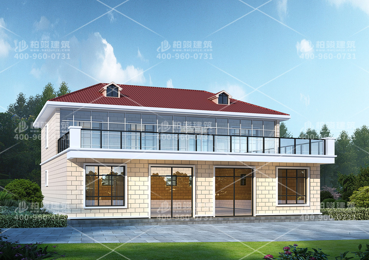 農(nóng)村二層實(shí)用自建房設(shè)計(jì)，外觀美麗內(nèi)部舒服。