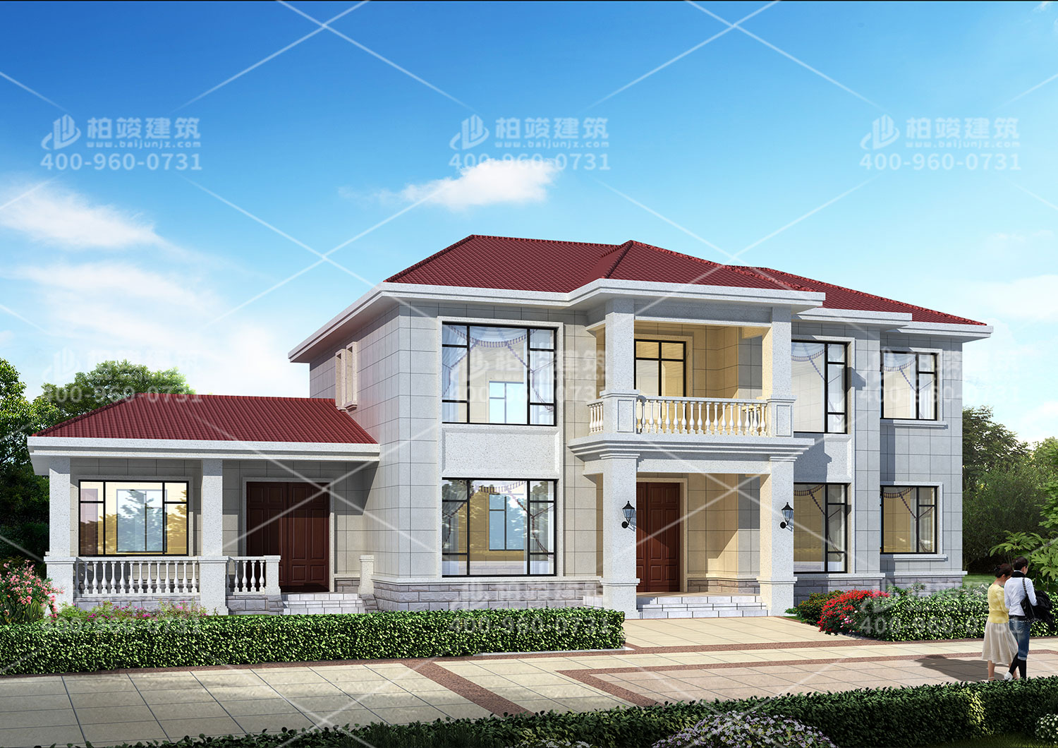 歐式風(fēng)格自建房設(shè)計(jì)，農(nóng)村建房也是一種浪漫。