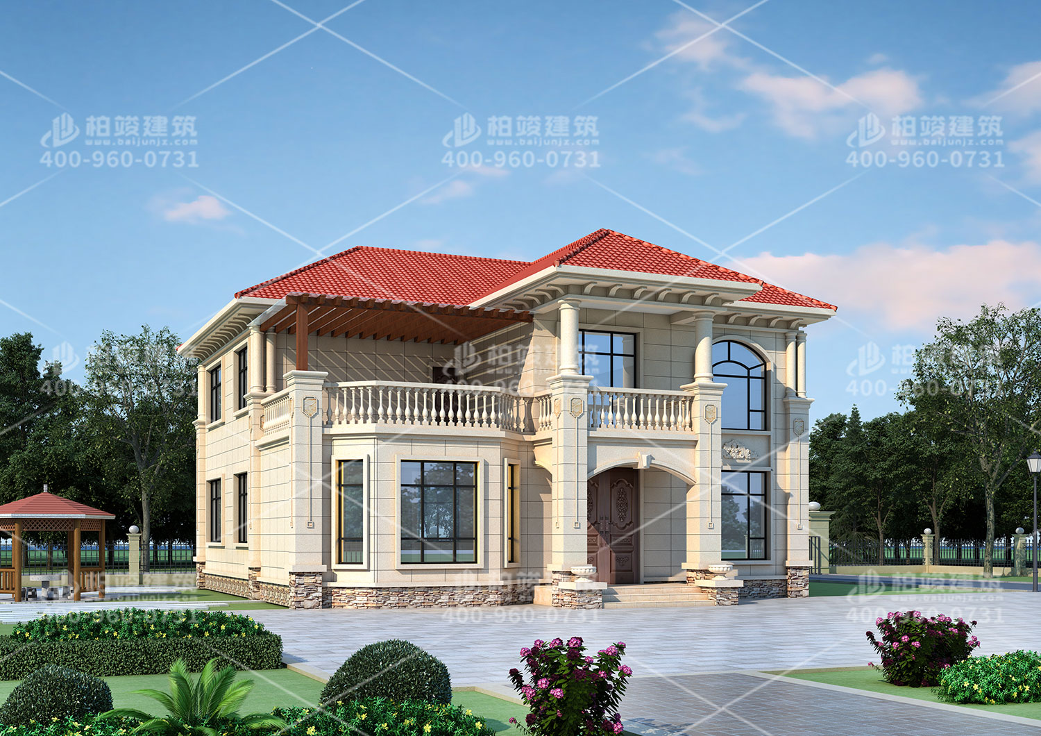 自建小別墅設(shè)計(jì)，恬靜悠閑的生活居所。