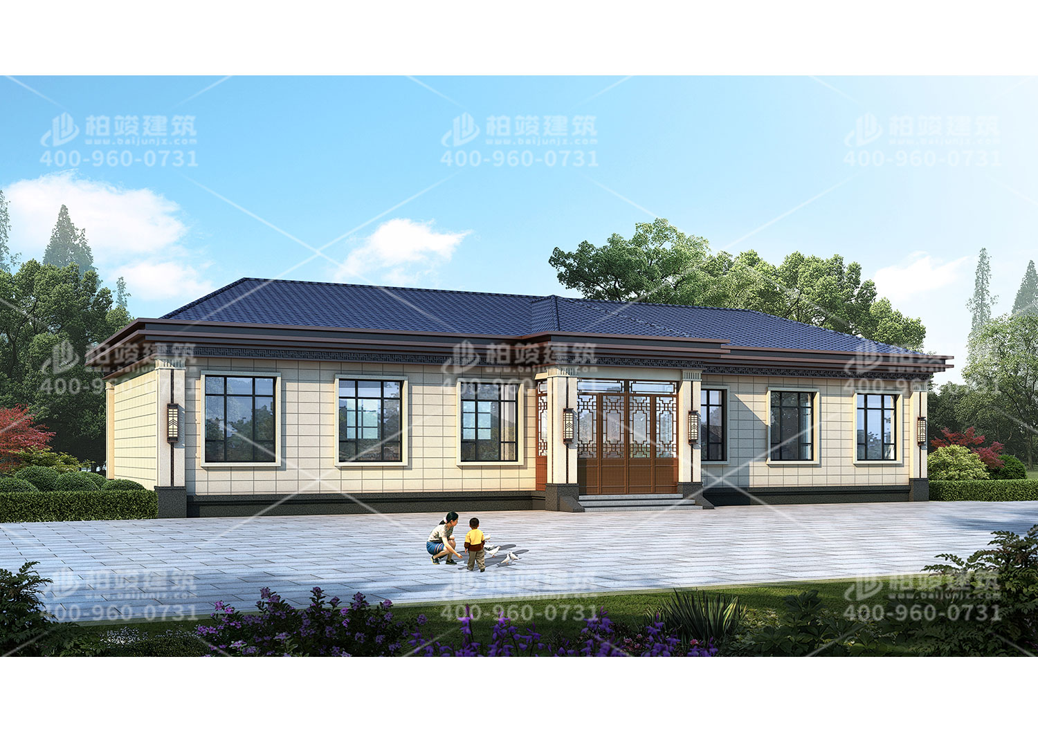 農(nóng)村自建四合院設(shè)計，大氣經(jīng)典全村都想建一套。