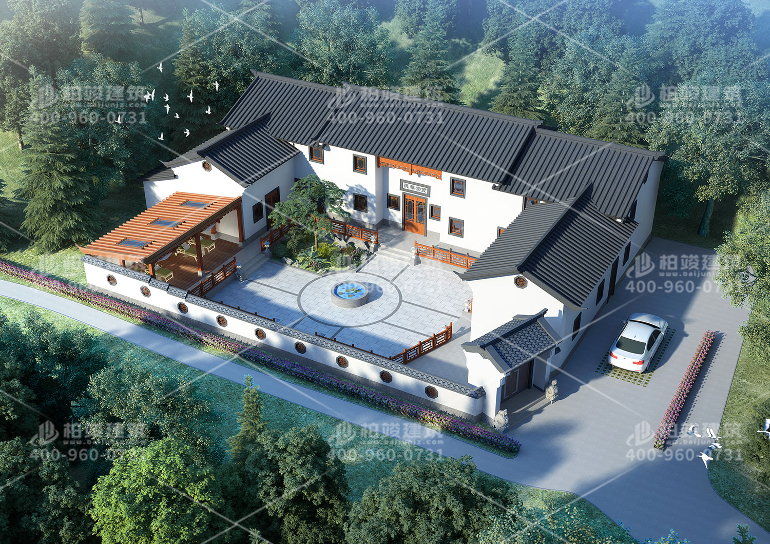 二層半自建房設(shè)計，空間完美的發(fā)揮了作用。