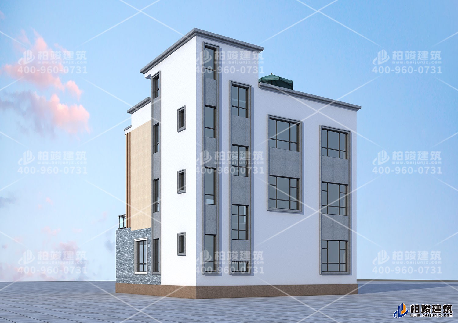 云南張總現(xiàn)代風格別墅定制設計。